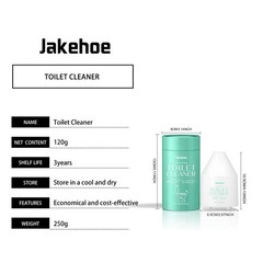 JH Automatic Toilet Bowl Cleaner Descaling Tablet Tank Stain Deodorizer Refill