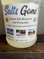 Salts Gone Instant Salt Remover and Protectant Super Concentrate 1 Gallon