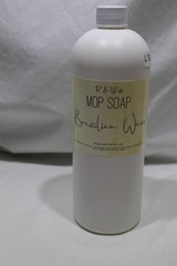 R&W Co. Original 32oz Premium Mop Soap Brazilian Waves Scented
