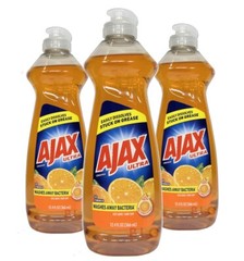 Ajax ORANGE Ultra Dish Washing Detergent Liquid Soap 12.4oz Hand Soap Sale 3Pack