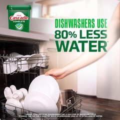 Cascade Complete Dishwasher Pods – Fresh Scent 78 Count (Pack of 1), White