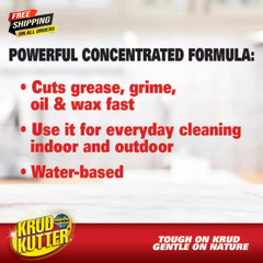 1 Quart Liquid Cleaner and Degreaser for Grease on Multisurfaces
