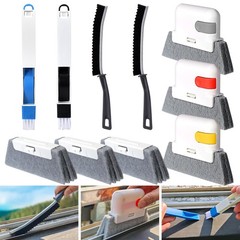 Window Sill Cleaner Tool,10 Pcs Magic Door Window Track Cleaning Tools Kit,Sl…