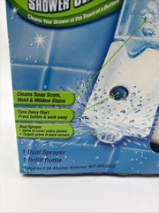 NIB, Scrubbing Bubbles Automatic Shower Cleaner Kit, Dual Sprayer W/34 Fl oz