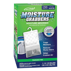 Moisture Grabbers, 3-Pack 17.5 oz Bags (Fragrance-Free) — Powerful Moisture A…