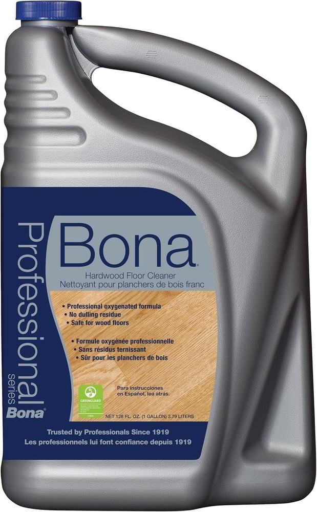 Hardwood Floor Cleaner Refill 128 Fl Oz – Professional Series, Safe & Effective