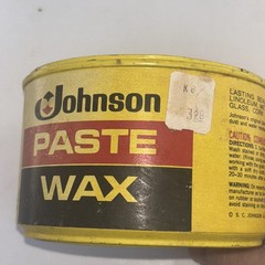 SC Johnson Paste Wax Original Formula Container 35% Full Weighs 13 Oz.