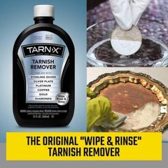 Tarn-x Tarnish Remover Jewelry Cleaner for Silver Gold & Cleaning Polishing 12oz