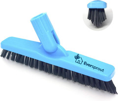 Grout Cleaning Brush Scrubber, Stiff V-Shaped Scrub Bristles Built for Corners &