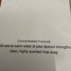 New Sealed 2 Pack – R&W Co Mop Soap Brazilian Waves Scent 4 Oz Floor Cleaner