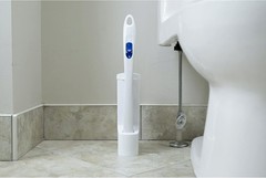 Disposable Toilet Scrubber Starter Kit, 5 Pack | Disposable Refills with Buil…