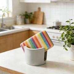 Diatomite Sponge Caddy Quick Dry Diatomaceous Earth Sponge Tray for Countertop