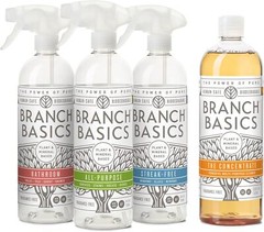 All-purpose spray, glass cleaner and bathroom cleaner