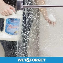 Wet & Forget Shower Cleaner Requires No Scrubbing, Vanilla, 64 Ounce (Pack of 1)