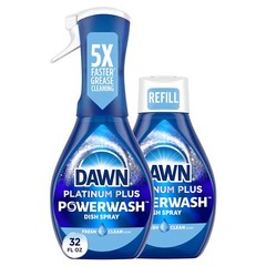 Dawn Powerwash Spray, Dish Soap, Dishwashing Liquid, Cleaning Supplies, Fresh…