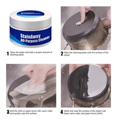 Cleaning Paste Stainless Steel & Metal Polish for Cookware and Sink