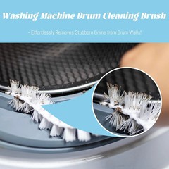 Washing Machine Cleaning Brush,Dryer Vent Cleaner Kit,Crevice Brush for Bathroom