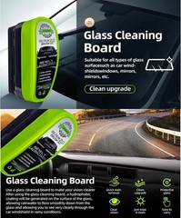 2025 New Automotive Oil Film Cleaning Brush, Clear Vision Glass Cleaner US