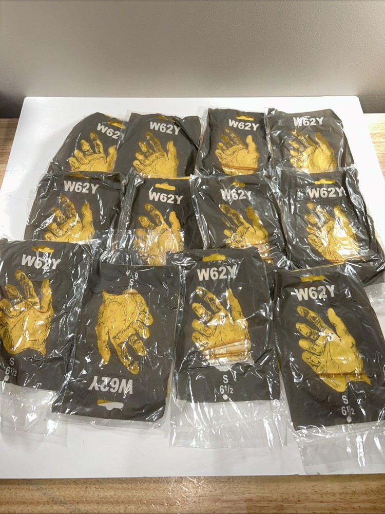 Marigold Industrial Yellow Rubber Gloves W62Y Size: Small 12 Pairs NEW!