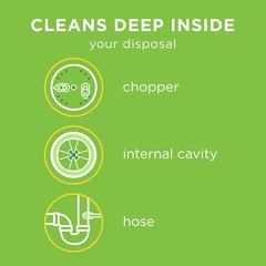 Affresh Garbage Disposal Cleaner Tablets Citrus Scent 3 Count Septic Safe