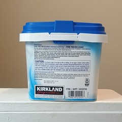 Kirkland Signature UltraShine Dishwasher Detergent Tablets Lemon Citrus 115 Pack
