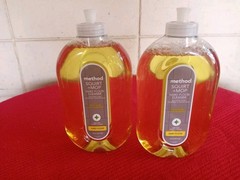 2) Squirt Mop Hard Floor Cleaner Lemon Ginger & Citron 25 fl oz One Step Cleaner