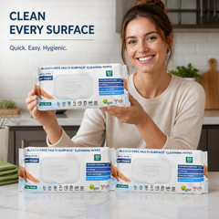 3-Pack DEEPFRESH Multi-Surface Cleaner Wipes