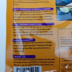 Sticky Clean Jelly Gel Cleaning Car Interior Magic Keyboard Dust Slime 2 pack