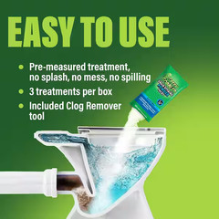 Green Gobbler 8.25 oz. Drain and Toilet Clog Opening Packs (3-Count)