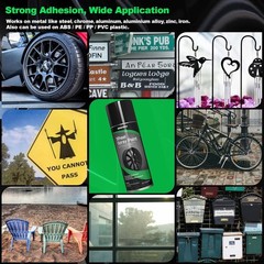 13oz Gloss Black Wheel Spray Paint – Fast Drying, Protective Finish, 2 Pack