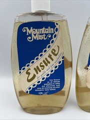 2x Vintage Mountain Mist Ensure For Quilts And Needlework Stearns & Foster 16oz
