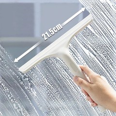 Shower Squeegee Glass Wiper Scraper Cleaner with Holder Mirror Window Cleaner