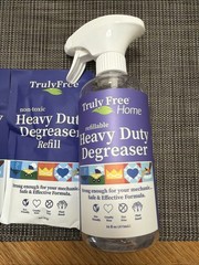 Truly Free Heavy Duty Degreaser- Grease Remover & Grime Cleaner For Kitchen NEW!