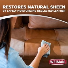 Leather Cleaner and Conditioner for Furniture – Cleans Conditions and Restore…