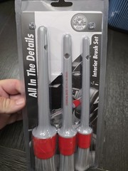 Chemical Guys ACC600 All In The Details Interior Detailing Brush Set New!! 🔥