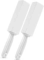 2 Pack Pumice Stone for Toilet Bowl Cleaning with Handle Scouring Stick Remove