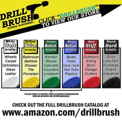 Drill Powered Kitchen Cleaning Supplies – Kitchen Scrubbing Accessories – Dri…
