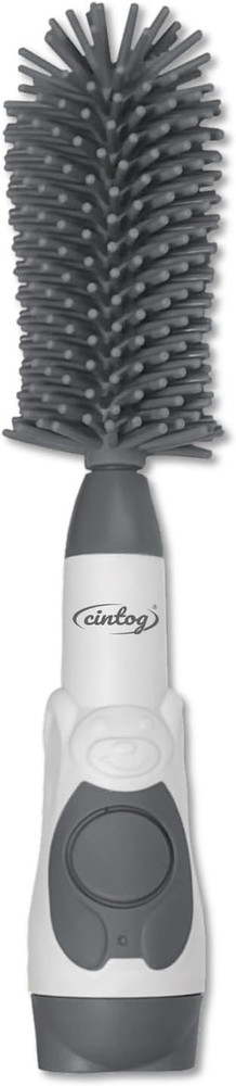 Soap Dispensing Brush Cleaner for Kitchen, Glassware, Mugs, and Plates, BPA Free