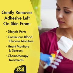Goo Gone Bandage Adhesive Remover For Skin – 8 Ounce