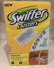 Swiffer Duster Starter Kit 5 Dusters / 1 Handle