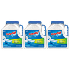 7.5-Lb. DampRid Moisture Absorber Super Refill 3-Pack Unscented Eliminates Odors