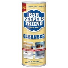 Bar Keepers Friend Powdered Cleanser 21 oz Multi Surface Kitchen Bathroom