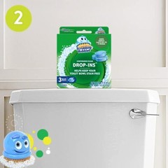 Scrubbing Bubbles Continuous Clean Drop-In Toilet Bowl Cleaner 3 count Tablet