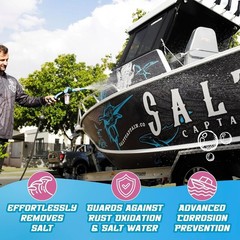 Foaming Salt Remover Wash Boat Car Jet Ski Trailer Cleaner Salt Neutralizer
