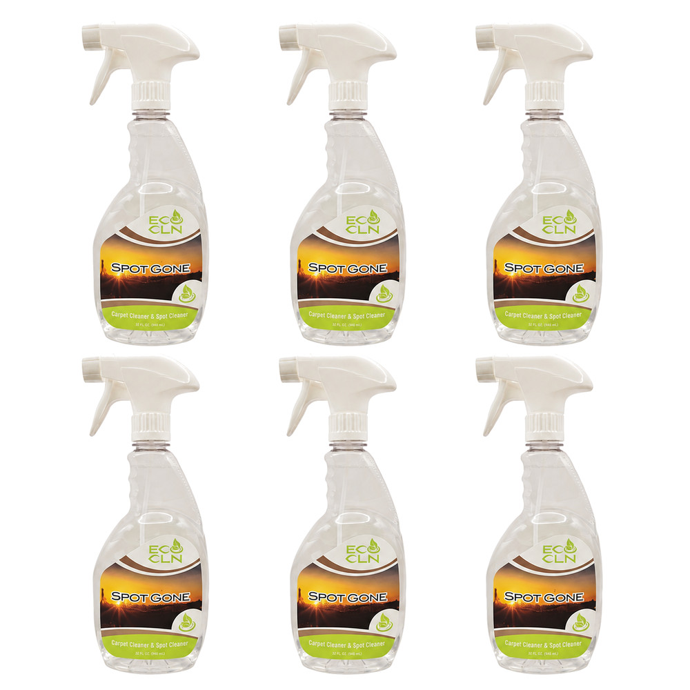 Eco Cln Spot Gone Carpet & Upholstery Stain Remover Spray 32 oz 6-Pack