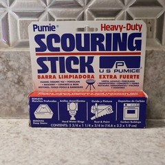 US Pumie Pumice Heavy Duty Scouring Stick Stone Cleaner TOILET GRILL TUB