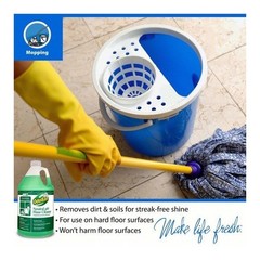 Odoban 936162-G Neutral Ph Floor Cleaner, 1Gal, Pk4