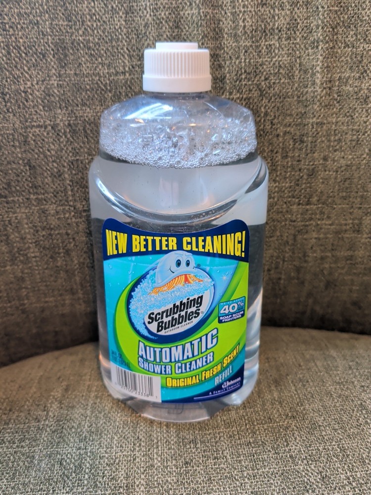 Scrubbing Bubbles Automatic Shower Cleaner Refill Original Scent 34oz