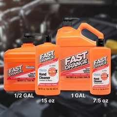 Permatex Fast Orange Pumice Hand Cleaner Natural Citrus 7.5 Fl Oz Waterless
