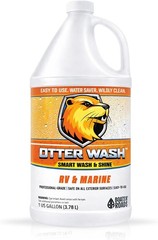 Otter Wash Smart Wash & Shine – Low-Water Boat & RV Wash Soap with Built-in S…